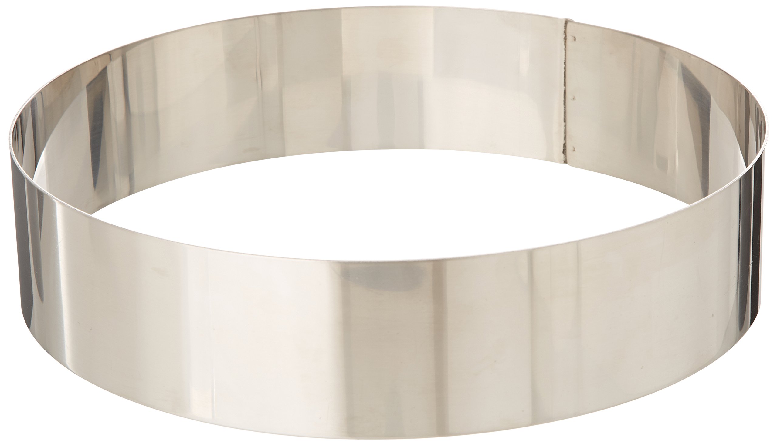 Lacor-68626-ROUND Cake Ring 26X6 CM. S/S. 18/10