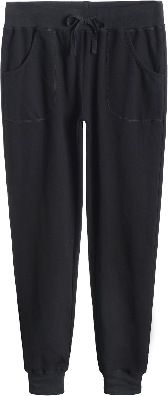 womens cotton joggers with pockets