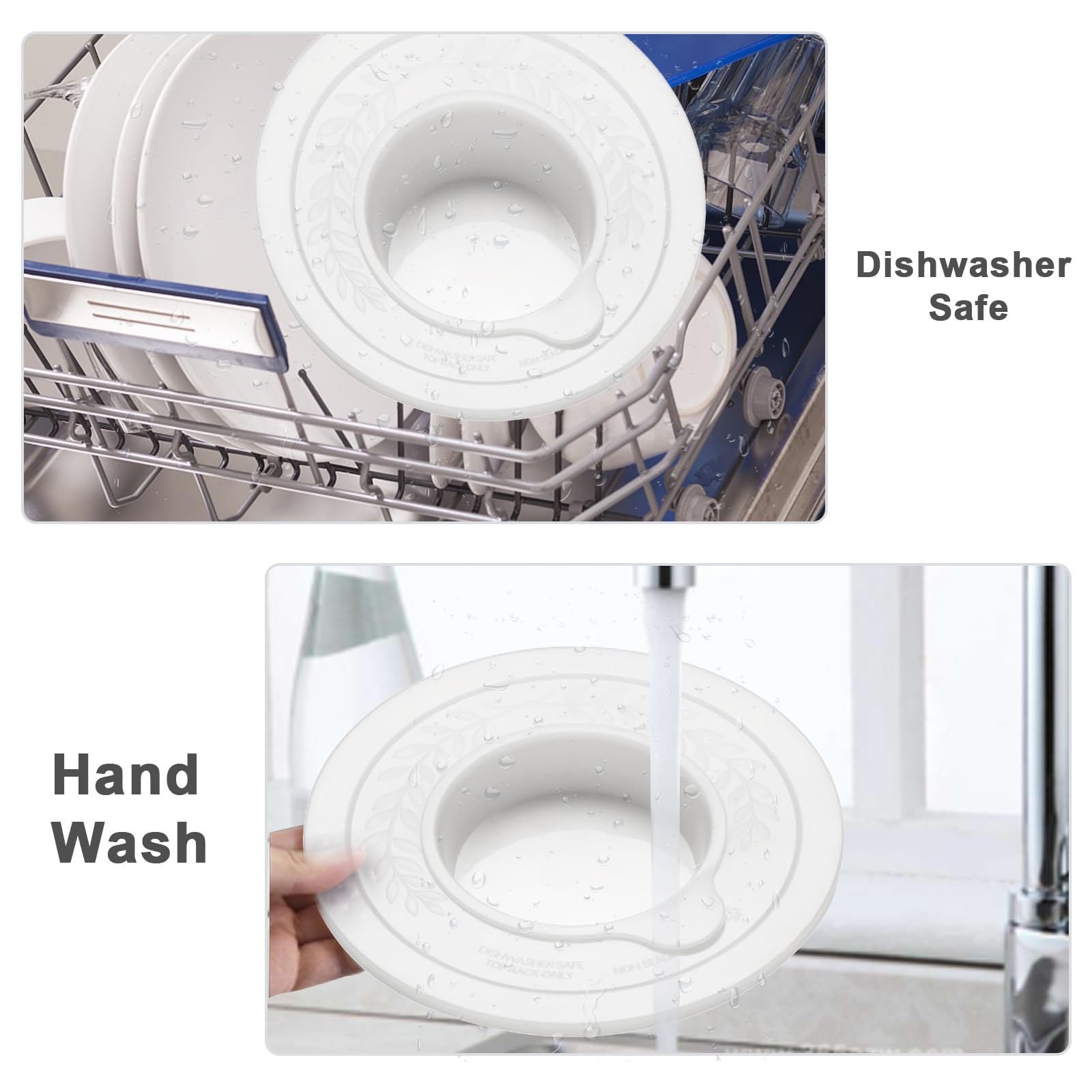 2 Pack Mixers Bowl Covers for KitchenAid 6 Quart Bowl-Lift Stand Mixers, Mixer Lid Fits Bowl-Lift Models KV25G and KP26M1X