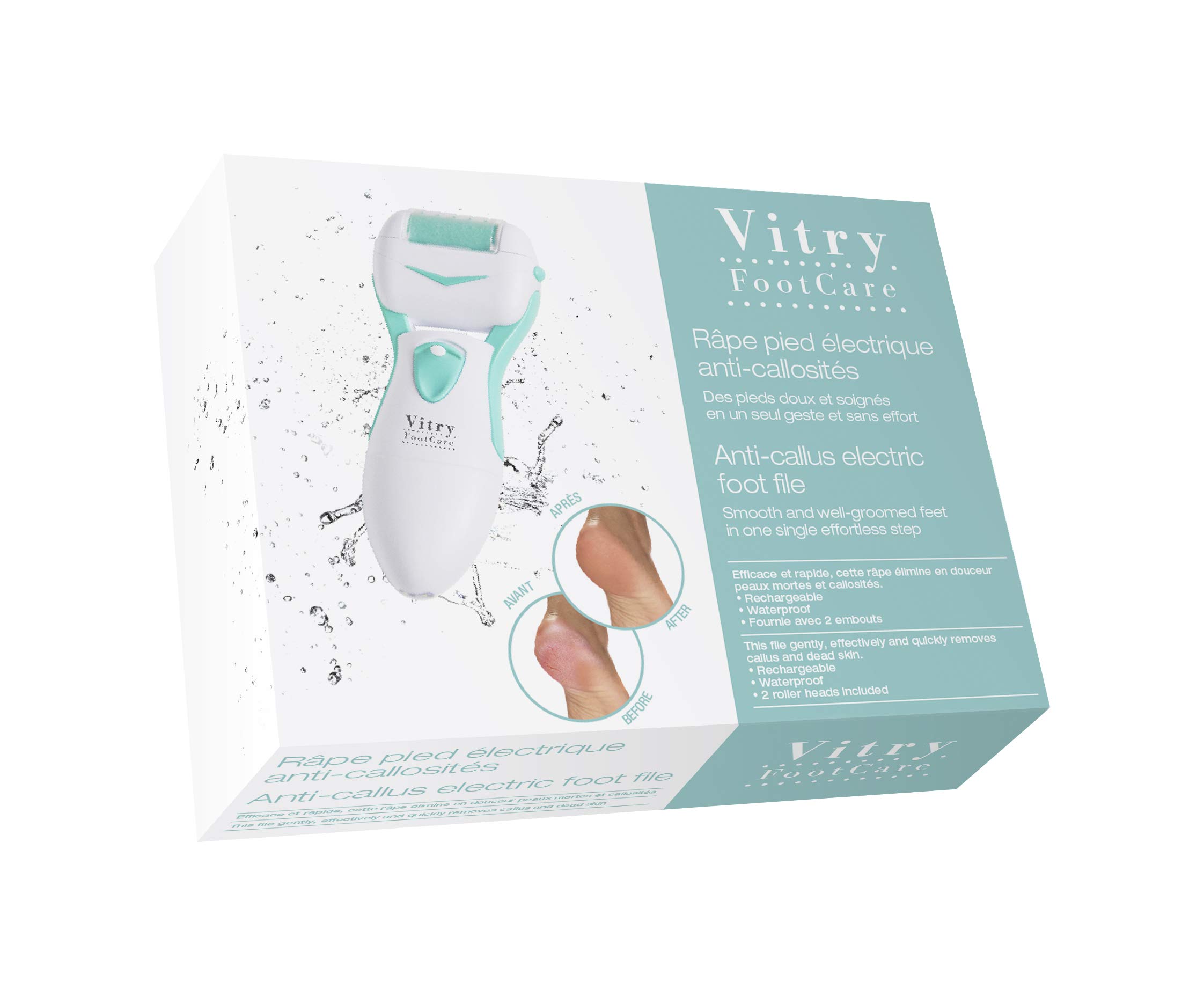 Vitry Rechargeable Electric Callus remover