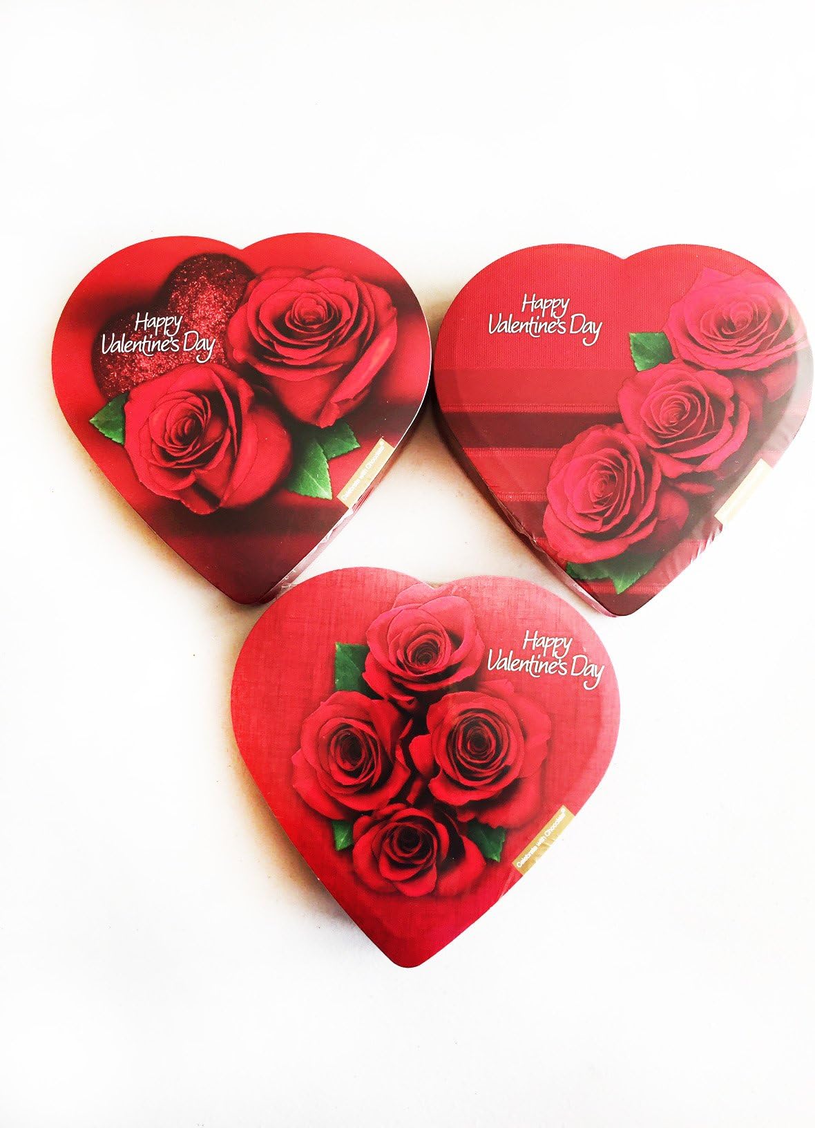 Valentine's Day Chocolate Candy (Pack of 3) (Various Design Boxes)