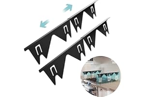 DGLOZE Stainless Steel Stove Gap Covers, 2 Pack Adjustable Stove Gap Fillers, Expandable Length 13.8"-27.5", Heat Resistant Range Trim Kit for Seamless Fit Between Stove & Countertop