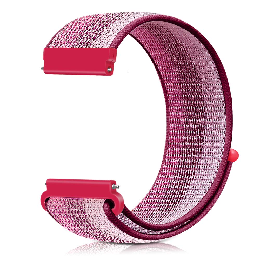 Photo 1 of AVOD 22mm Nylon Quick Release Bands Compatible with Samsung Galaxy Watch 3 45mm/Galaxy Watch 46mm/Gear S3 Frontier/Garmin Venu 3/2/Vivoactive 4/Forerunner 570(47mm)/Amazfit Bip 6/5/GTR 4/3/2/Balance