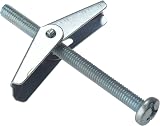 ForgeFix Plasterboard Spring Toggles M6 x 50mm Zinc Plated Bag 10