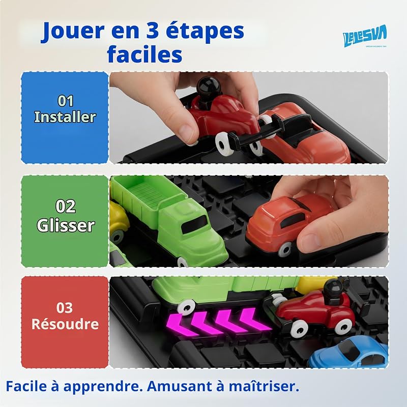 Débloquez Le Jeu de Puzzle Coulissant Klotski Car