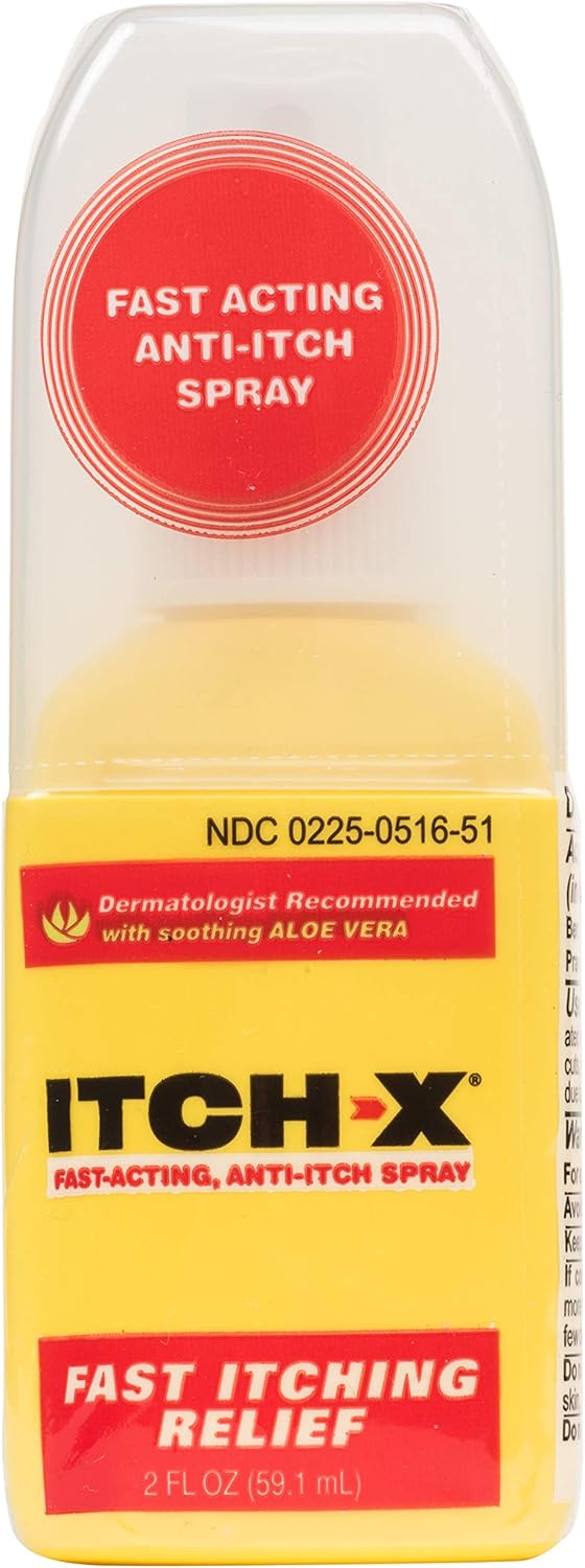 Itch-x Fast-acting Anti-itch Spray, 2 Fluid Ounce: Health & Personal Care