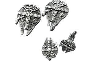 KJSYJBG Anime Metal Cufflinks Gifts for Men