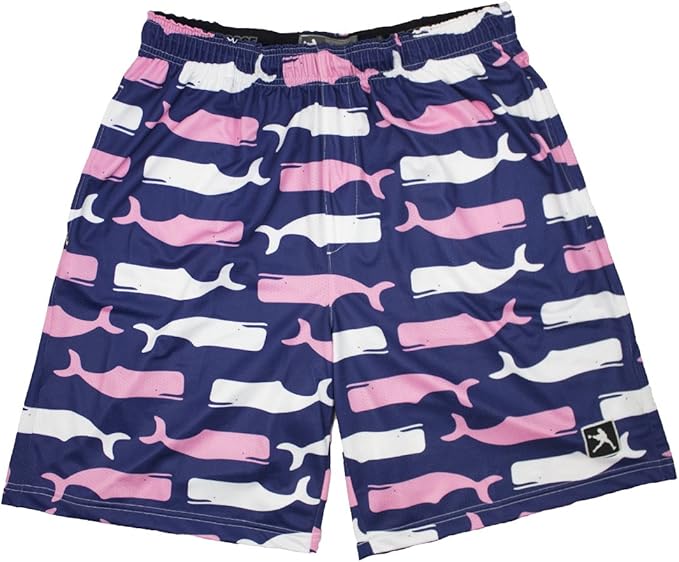 Lacrosse Unlimited Moby Lacrosse Shorts NavyYouthXLarge