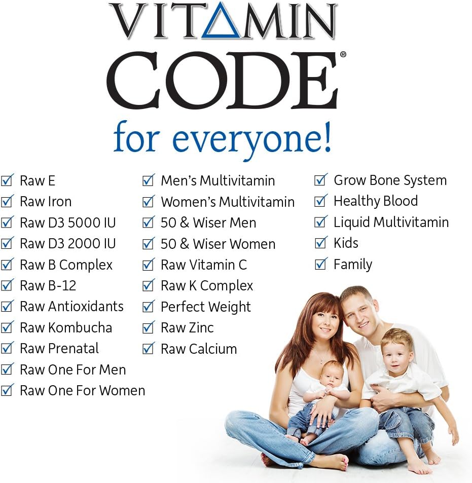 Garden of Life Vitamin Code Whole Food Multivitamin for Men - 240 Capsules, Vitamins for Men, Fruit Veggie Blend and Probiotics for Energy, Heart, Prostate Health, Vegetarian Mens Multivitamins: Health & Personal Care