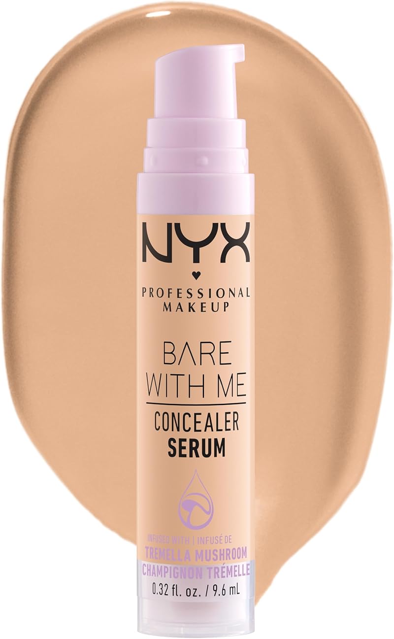 NYX Bare With Me Concealer Serum 24H Beige - Hydrating Medium Coverage