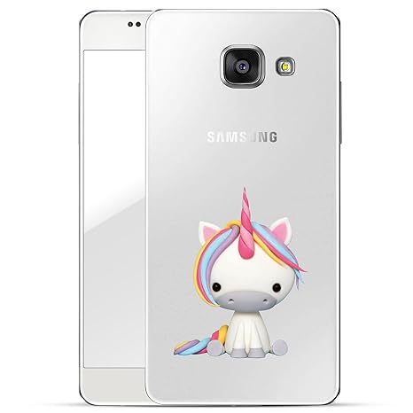 Finoo kompatibel mit/Ersatz für Handyhülle Samsung Galaxy A5 2017 Hard Case Handy-Hülle mit Motiv | dünne stoßfeste Schutz-Co