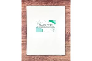 MLNSUNNY 10 Sheets of 11.8''x79'' Artist Teabag Paper - White Wet Strength Tissue for Mixed Media Art, Collage, Cyanotype, Pr