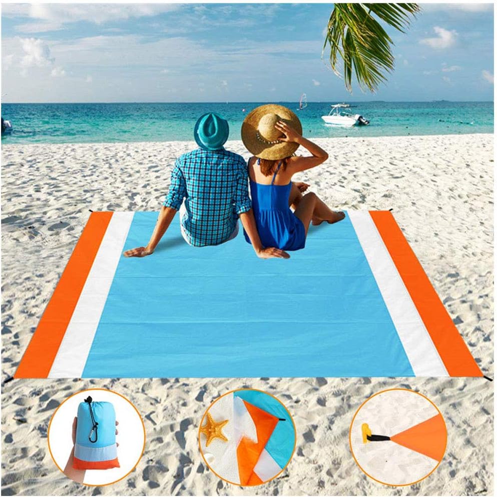 Amazoncom Gedston Sand Free Beach Blanket 79x 83 Outdoor Picnic Blanket Waterproof Quick Dry Easy To Clean Beach Mat For Travel Amazoncom Gedston Sand Free Beach Blanket 79x 83 Outdoor Picnic Blanket Waterproof Quick Dry Easy To Clean Beach Mat For Travel