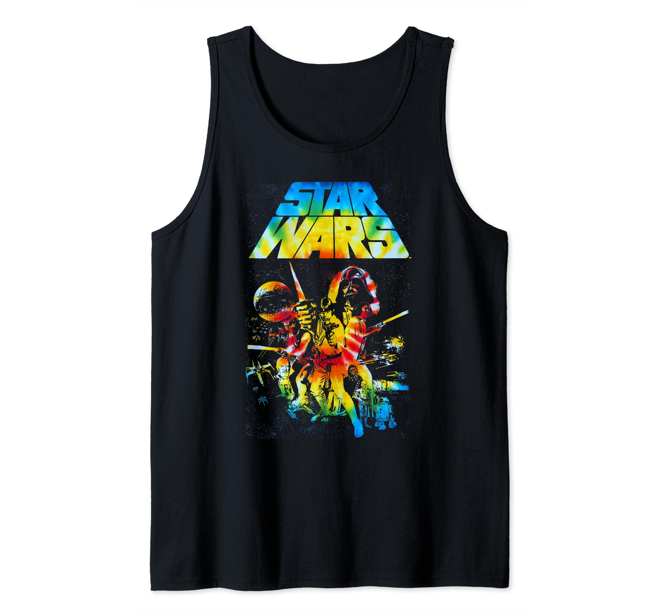 Star Wars Tie-Dye Space Cowboy Tank Top