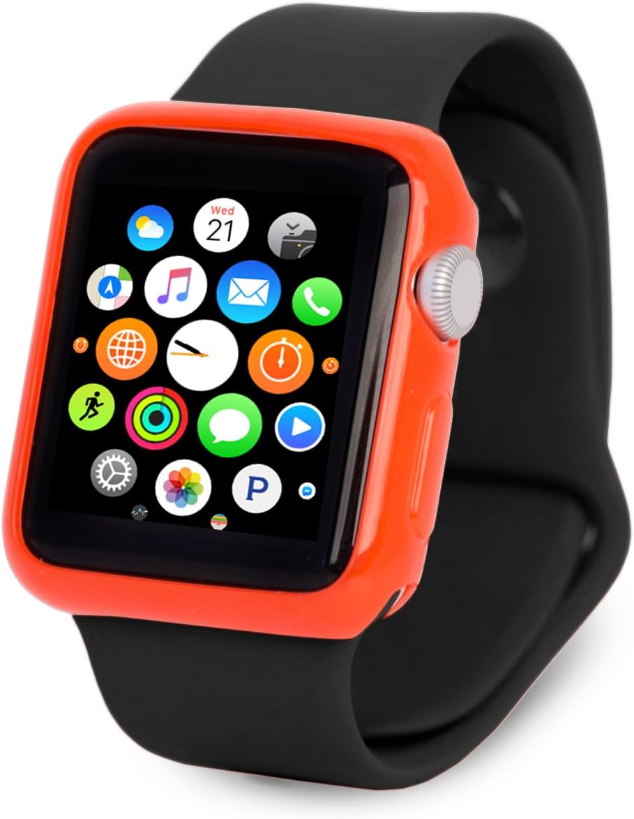 ZOHM TECH - Apple Watch Case - 6 in 1 Case Combo Pack - 38 mm