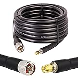 XRDS -RF SMA Male to N Male Cable 15 ft, KMR400 Low