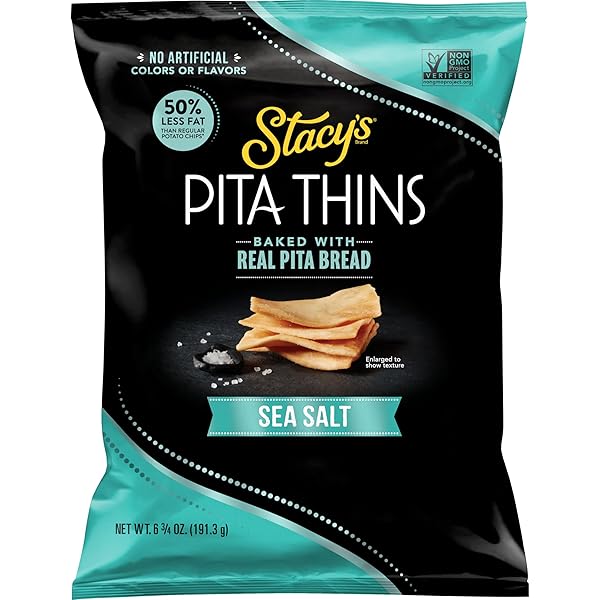 STACY’S PITA THINS, SEA SALT, NO ARTIFICIAL COLORS...