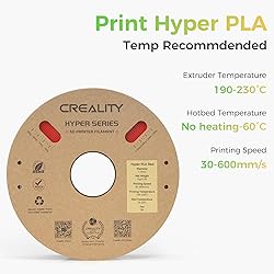 Creality Hyper PLA Filament 1.75mm, 3D Printer