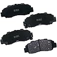 Bendix Premium SBC503 Ceramic Front Brake Pads for Select Models Acura CL, Integra, Legend, NSX, RL, TL, Vigor, Honda Accord, CR-V, EV Plus, Odyssey, Prelude, Isuzu Oasis