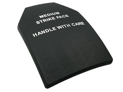 Deko Schutzplatte - SAPI - aus Kunststoff, Grösse M - schwarz