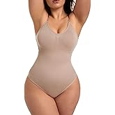 SAIASYP Shapewear Bodysuit Tummy Control Body Shaper Sculpting Butt Lifter Body Shaper for Women