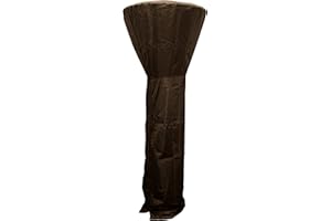 Hiland AZ Patio Tall Patio Heater Cover, 87", Mocha