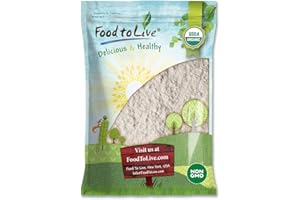 Organic Brown Rice Flour, 10 Pounds - Non-GMO, Finely Ground from Long Grain Rice, Unbleached, Untreated, Vegan Meal, Kosher,