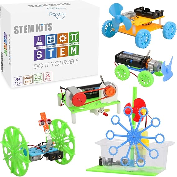Amazon.com: 5 Set STEM Kit,DC Motors 