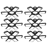 AUDLES 6 Pack LED Garage Light, 200W 20000LM 6500K
