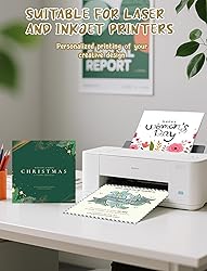 White Cardstock 5x7, 110 Sheets 5x7 Cardstock