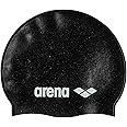 Arena Classic Unisex Soft Silicone Swim Cap for Women and Men, Intensive Training Comfortable Non-Slip Long Hair Swimming Hat