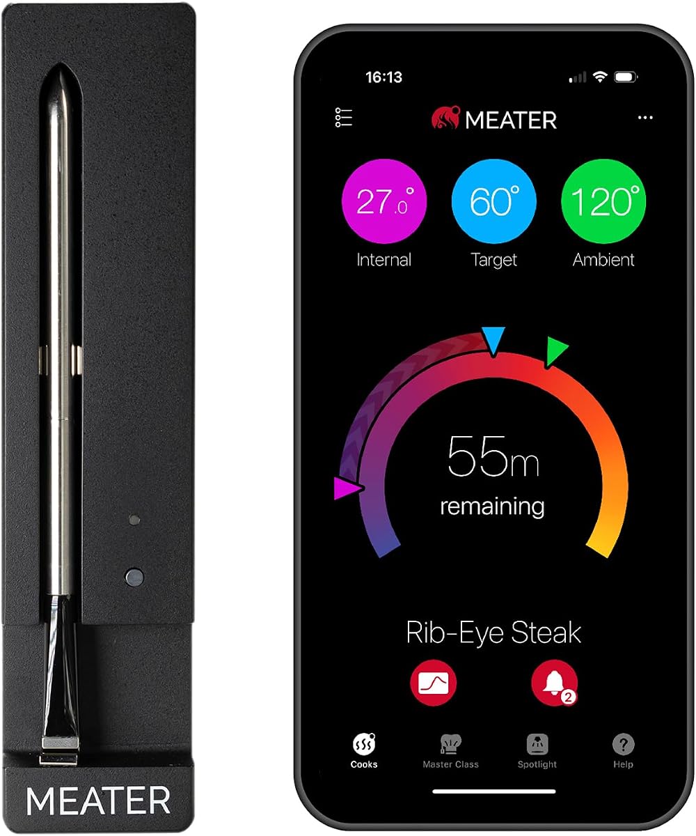 MEATER SE Smart Bluetooth Wireless Meat Thermometer with App 50+ Recipes