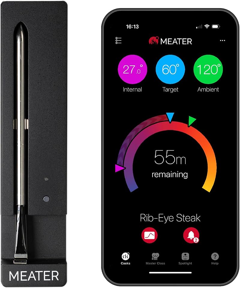 MEATER SE Smart Bluetooth Wireless Meat Thermometer with App 50+ Recipes