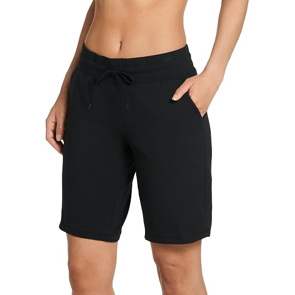 Jockey Women's Woven Run Shorts - Workout Shorts With Hidden Pocket & Elastic Waistband