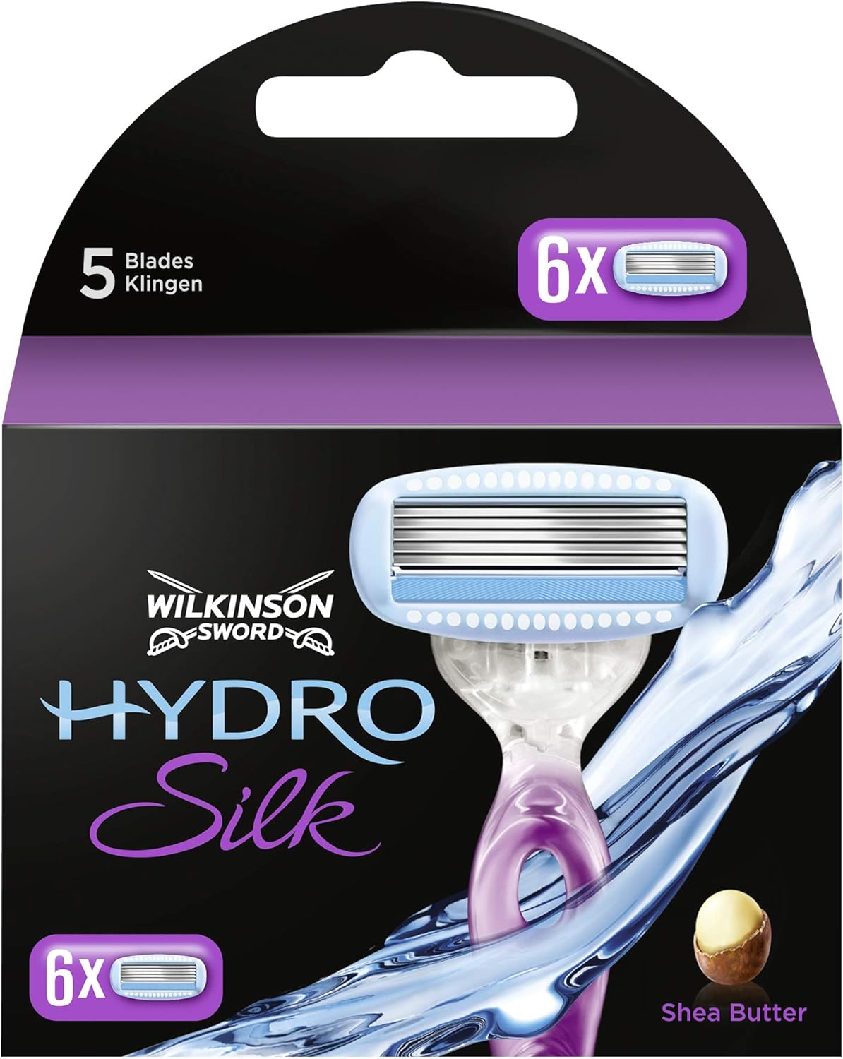 Wilkinson Sword Hydro Silk Women's Razor Blades x6 Amazon.co.uk