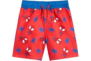 Marvel Swim Trunks Bathing Suit UPF 50+ Toddler to Big Kid Sizes (2T - 18-20)