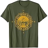 Not All Who Wander are Lost Compass T-Shirt