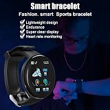 Stylebest D18S Smart Watch Women Men Fitness Tracker Heart Rate Waterproof Touch view 8