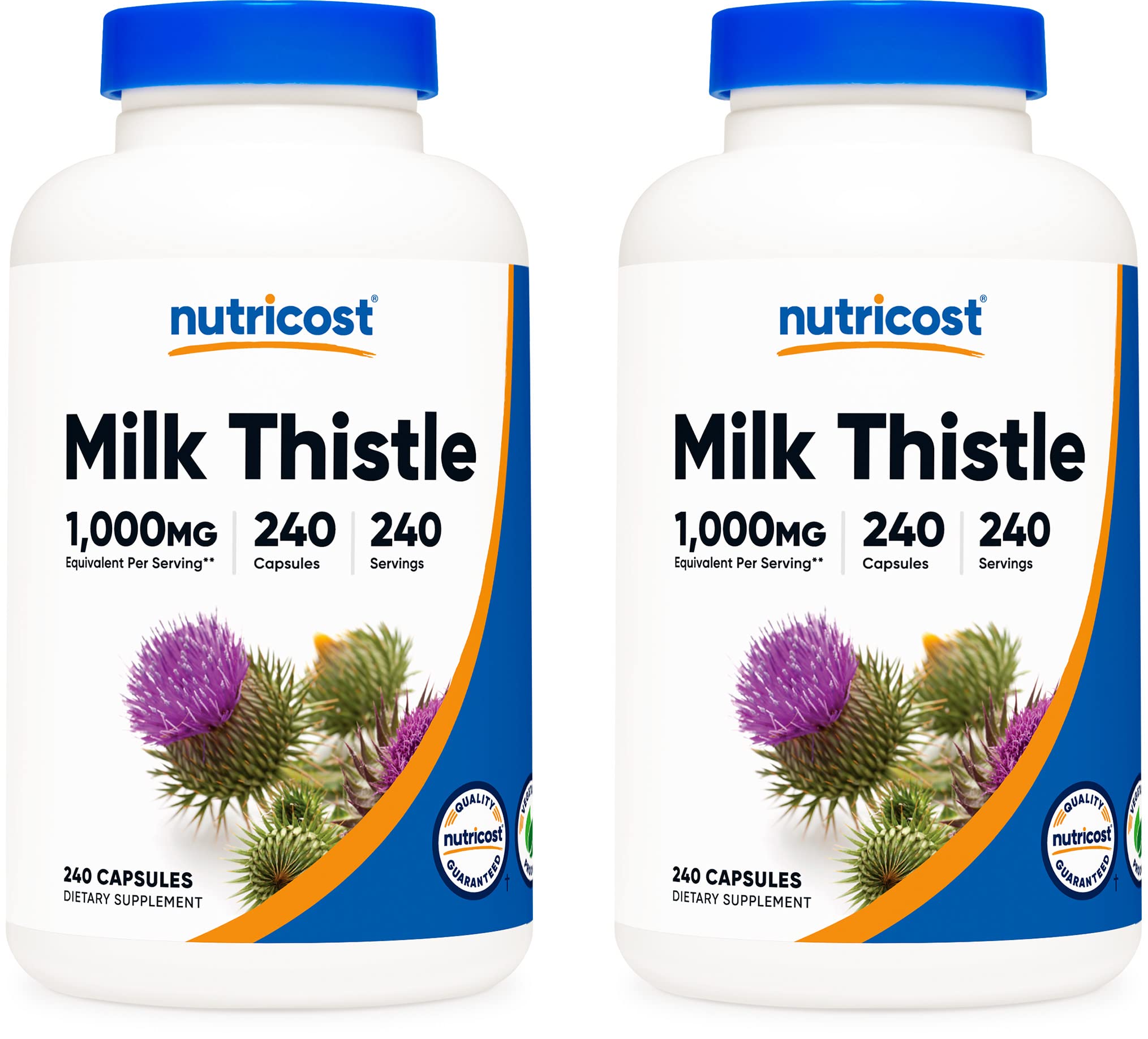 Nutricost Milk Thistle 250mg, 240 Capsules