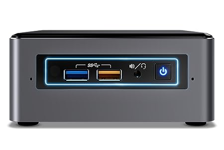 Intel NUC 7 – NUC7i3BNHXF Mini-PC (Intel Core i3-7100U Prozessor) schwarz