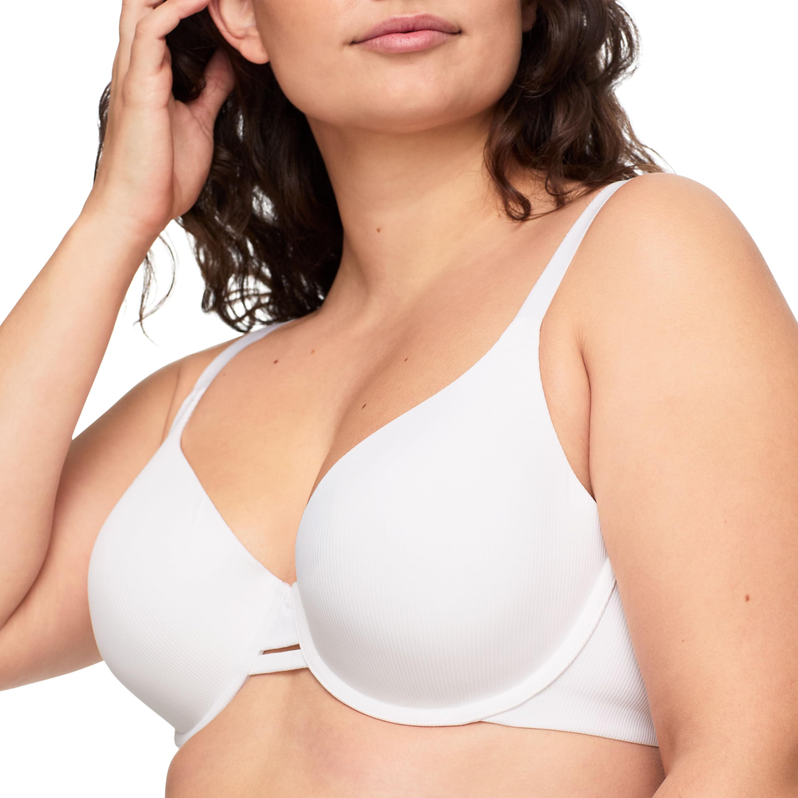 Warner’s Women’s Cloud 9 Underwire Lift Bra WRW253PU09, White, 34C