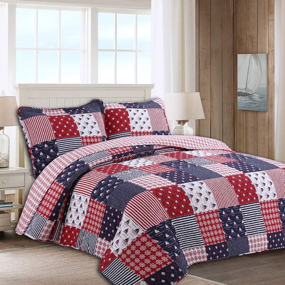 Best Luckey Bedspread Bedding Set Patchwork
