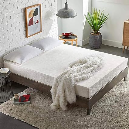 Sleepinc 10 Inch Memory Foam Mattress Comfort Body Support Bed In Box Medium Firm Sleeps Cool No Harmful Chemicals Handcrafted In The Usa Queen Amazon In Home Kitchen Best 10 Inch Memory Foam Mattress