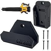 Wall Mount for Dewalt 20V Leaf Blower and 20v Battary | Compatible with Model DCBL722 | Wall Mounted Holder Storage Hook Bracket with Included Hardware