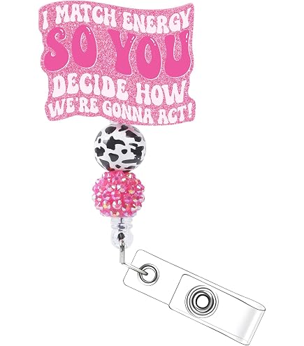 Arakulago Funny Nurse Badge Reel - Retractable ID Holder With Humorous Designs For Medical Staff - View #8