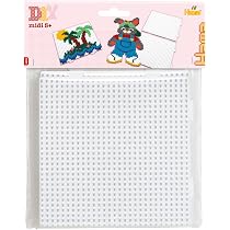 Hama Set Mosaïque Voiture, Perroquet Et Dinosaure – 3 Planches Perforées – Activité Créative Enfant