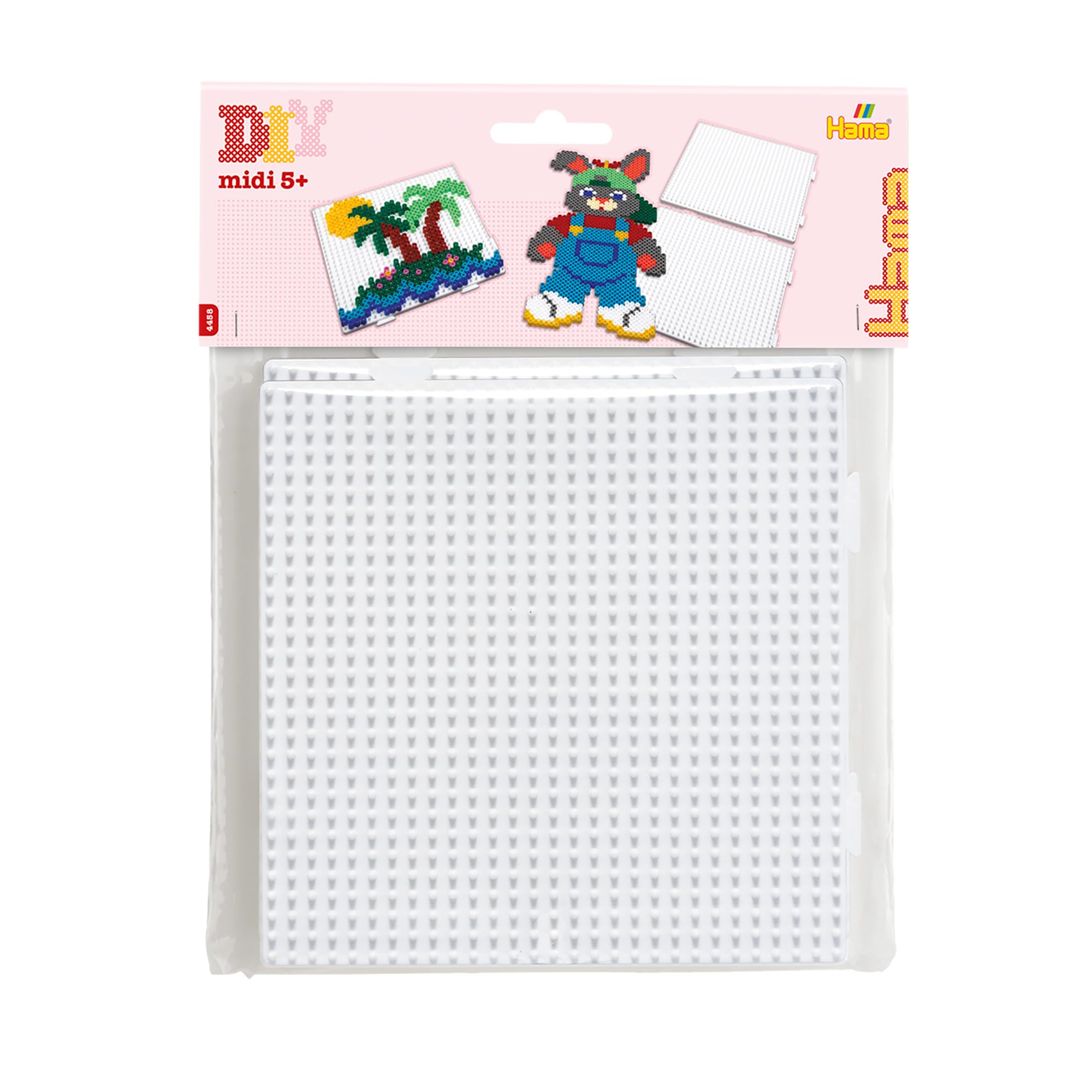 Hama 10.4458 Pegboard Bag 2 Large Square, Mixed