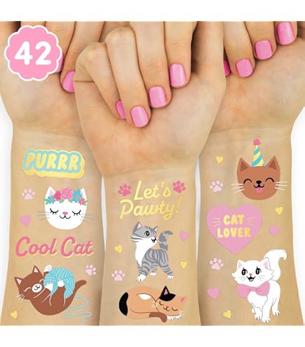 „Meow Let’s Pawty“ Banner – Katzengeburtstagsdeko Aus Goldenem Glitzerpapier