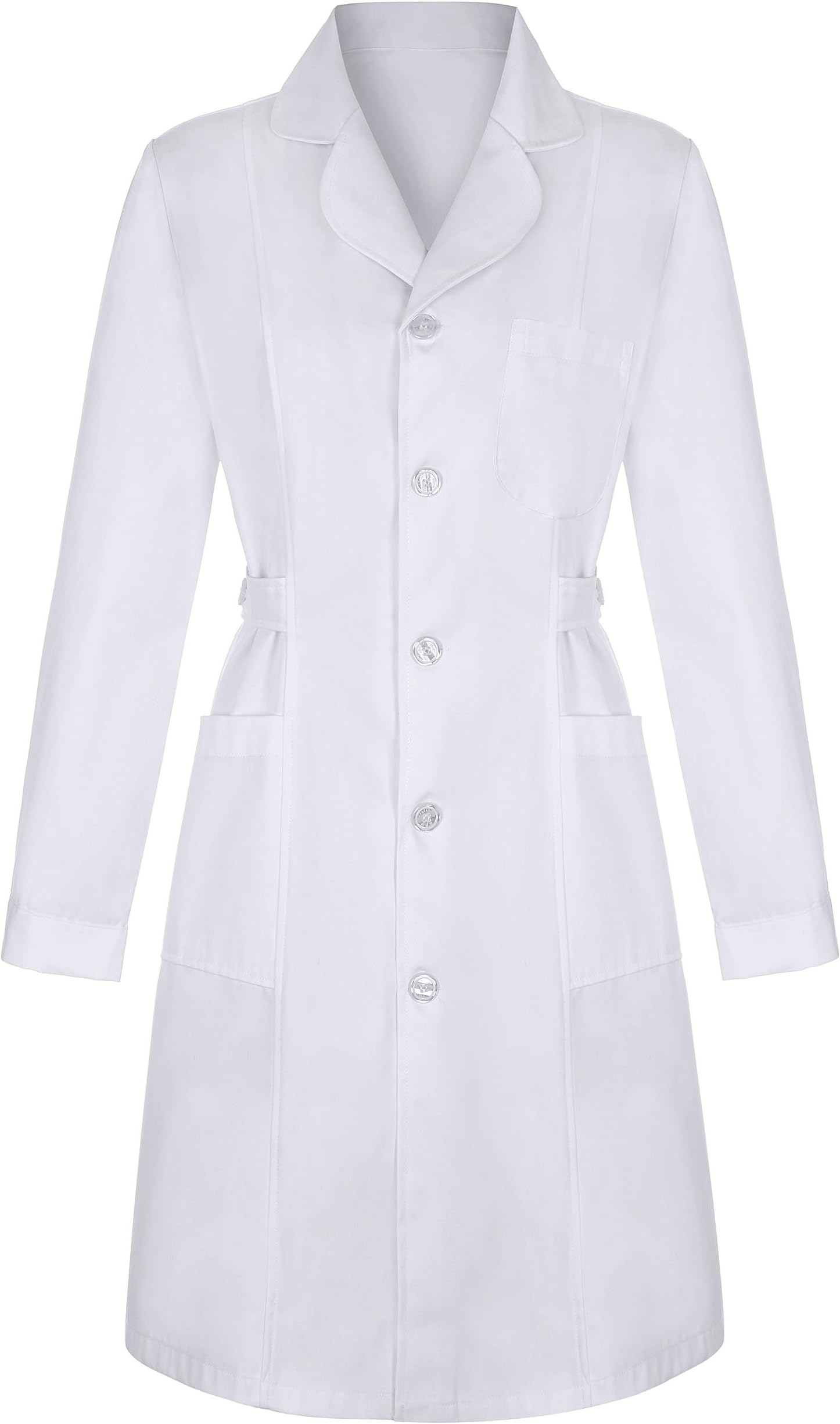Medical Science Physician Chemistry lab Coats for Women White Blue Pink Green Long