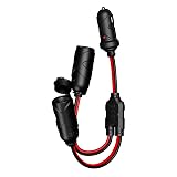 NOCO GC020 12 Volt Plug 2-Way Splitter, Red and Black